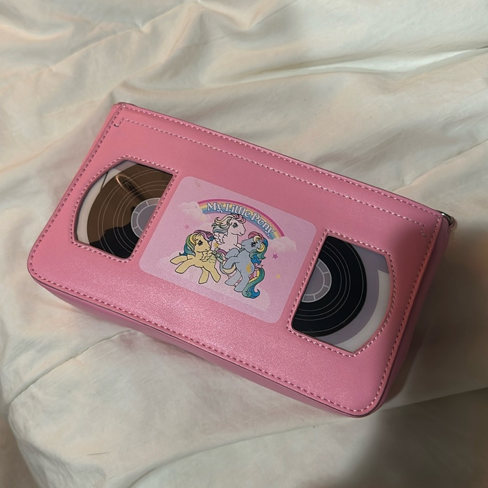 My Little Pony cassette tape purse
